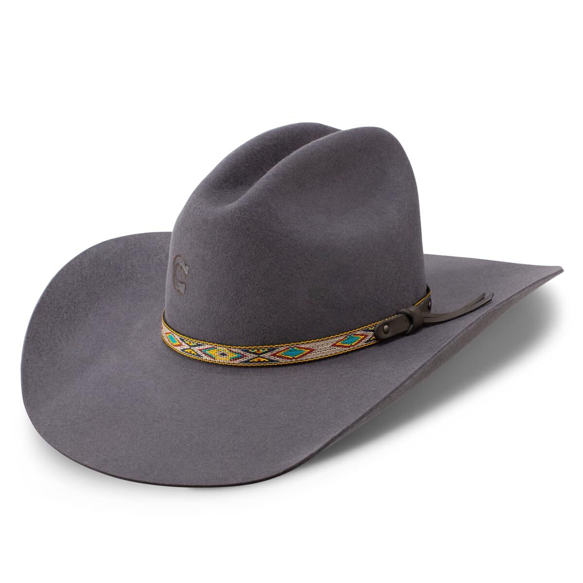 9297 Charlie 1 Horse Runaway Gray Ladies Felt Cowboy Hat